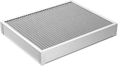 VEVOR 20x25x4 inch Electrostatic Air Filter, AC/HVAC Furnace Filter Washable & Reusable Aluminum, MERV 8 Long Lifetime, Home or Office (Actual Size: 19.37 x 24.37 x 3.58 in)