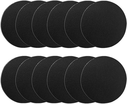 12 Pack Compost Filters for Countertop Bin, 6.7 Inch Charcoal Filters for Compost Bucket, Home Kitchen Compost Bin Pail Filter Relpacement Refill Set