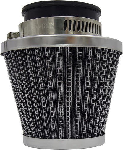 SEMIMO 38mm Air Filter – Compatible with GY6 QMB139 Scooter, Honda XR/CRF 50, Coolster 70/110/3050/3125, SSR 70/110, Coleman CT200U, Baja MB200/MB165, TrailMaster, Mikuni VM22 Carb