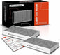 A-Premium 2-PC Cabin Air Filter w/Activated Carbon Compatible with Honda & Acura Model - Civic (01-05), CR-V (02-06), Element (03-11), CSX (06), EL (97-00 02-05), RSX (02-06)