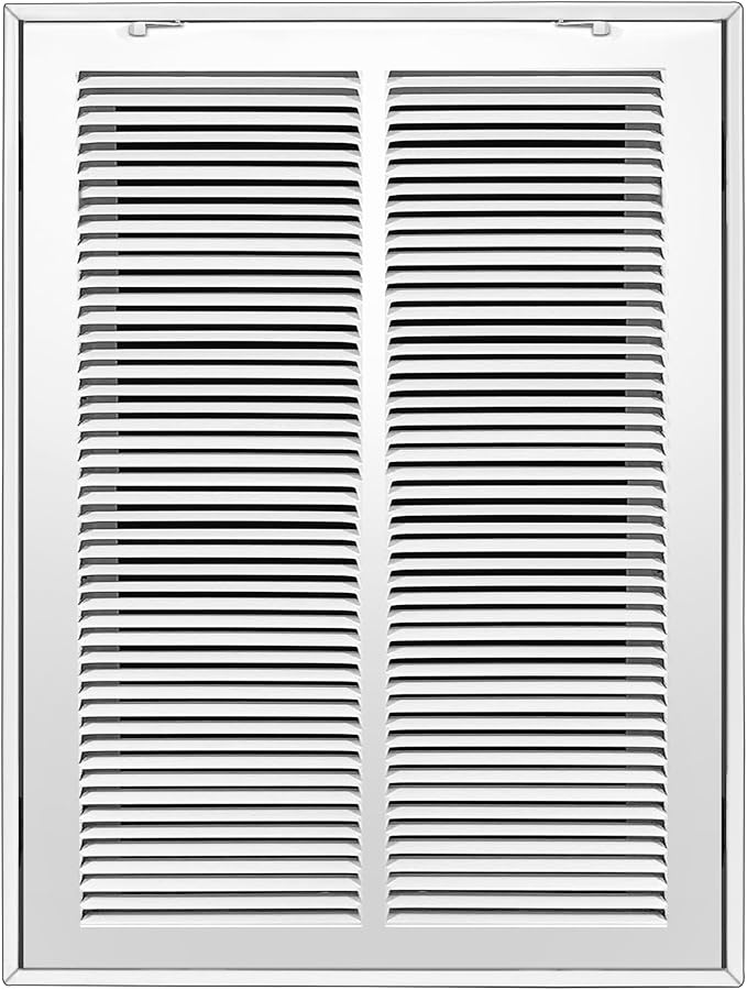 Fancat Return Air Filter Grille for 14x20 Ducts, Steel Air Vent Cover with Removable Door for 1" Filters | Fits Sidewall & Ceiling | Outer Size: 16 5/8" W x 22 5/8" H