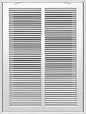 Fancat Return Air Filter Grille for 14x20 Ducts, Steel Air Vent Cover with Removable Door for 1" Filters | Fits Sidewall & Ceiling | Outer Size: 16 5/8" W x 22 5/8" H