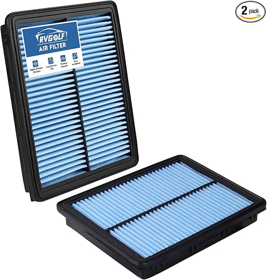 2PCS CA11942 Engine Air Filter Fit for Hyundai Sonata 2015-2019, Kia Optima 2016-2020 2.0L 2.4L Air Filter for MyCar Replacement Engine Filter Automotive Accessories# A90081