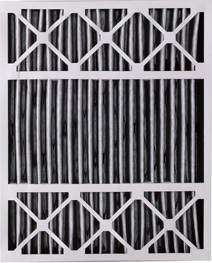 Nordic Pure 20x25x5 (Actual Size: 19 3/4 x 24 3/4 x 4 3/8) Lennox X6673 X6675 Replacement Ã‚ MERV 12 Pleated + Carbon 4 Pack
