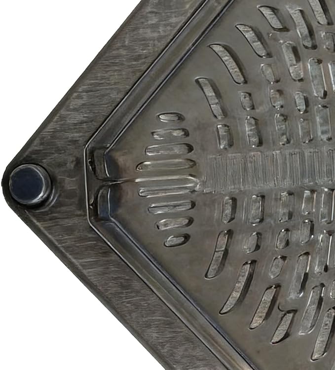 Corner Sink Drain Basket - Magnetic Food Waste Draining Catcher for Rinsing | High-Grade Mesh with Powerful Suction, Triangular Scrap Trap, Basin Cleanup Tools for Washing, Straining, Sorting and Peel