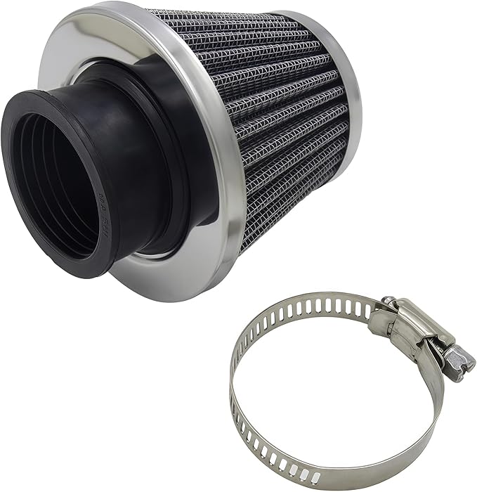 Semimo 35mm Air Filter – OEM Replacement Universal Cone Cleaner for 50cc–125cc ATV Quad Dirt Pit Bike Go Kart Scooter Moped | High Flow Washable Clamp-On Intake