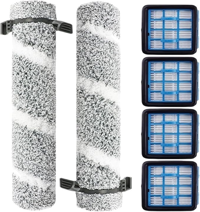 Replacement Parts ，Compatible For Bissell， 3930F 3933 V2 3999Z Floor Scrubber Roller Brush Filter Washing Vacuum Cleaner Parts(G)