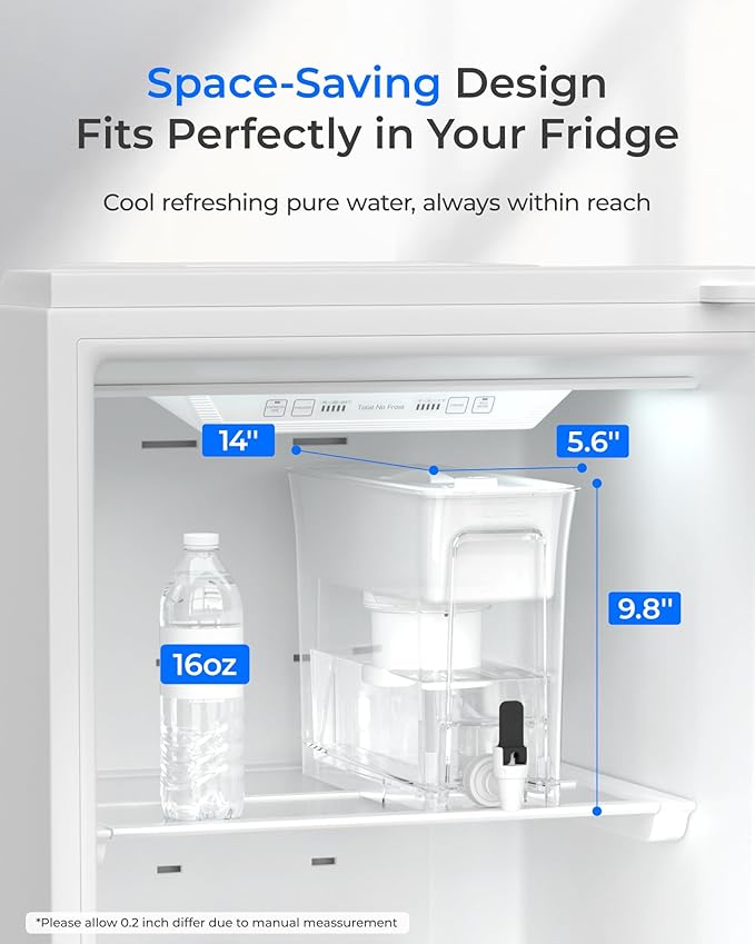 Waterdrop Large 35-Cup Water Filter Dispenser