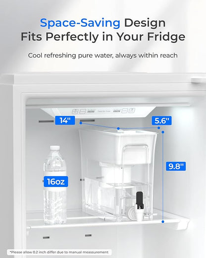 Waterdrop Large 35-Cup Water Filter Dispenser