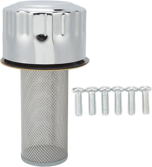 Hydraulic Air Filter Stainless Steel Detachable Screen Oil Tank Filler Vent Cover Air Port Cleaner for Chemical Automotive Mining Metallurgical Industries