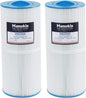 Spa Filter 6CH-960 Replaces Jacuzzi Filters J-300 J-400, Unicel 6CH-960, Pleatco PJW60TL-F2S, Filbur FC-2800, 6540-476, 6540-383, Hot Tub Filter with Closed Handle(Not be Removed)- 2 Pack