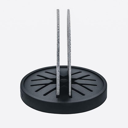 Normcore 2 Packs 53.3mm Puck Screen with Stand - Reusable Contact Shower Screen with Silicone Holder - 1.7mm / 1.0mm Thickness 150μm Mesh - Compatible with Espresso Machine 54mm Portafilter Basket