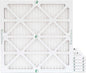 Glasfloss 18x18x1 MERV 10 (FPR 5-6) Pleated Air Filters Box of 6. Actual Size: 17-1/2 x 17-1/2 x 7/8