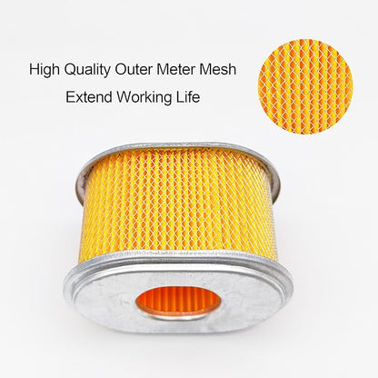 AFZE18 Air Filter Compatible with Honda GX160 GX200 GX140 5.5 HP 6.5 HP Engine Predator Hemi 60363 Coleman Ct200u Bt200x MB165 MB200 159cc 196cc 212 cc 17210-ZE1-505 with Spark Plug