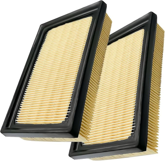FUN-DRIVING 2 Pack Engine Air Filter for COROLLA Hybrid 1.8L(24-20) PRIUS 1.8L(22-16),PRIUS AWD-E 1.8L(22-19),PRIUS C 1.8L(19-12),PRIUS PRIME 1.8L(22-17) CA11426