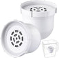 2 Pack Upgraded Water Pitcher Replacement Filter Compatible with Clearly Filtered No. 1 Filtered Water Pitcher, 100 Gallon Long Life, Removes Fluoride Chlorine Lead and Odors