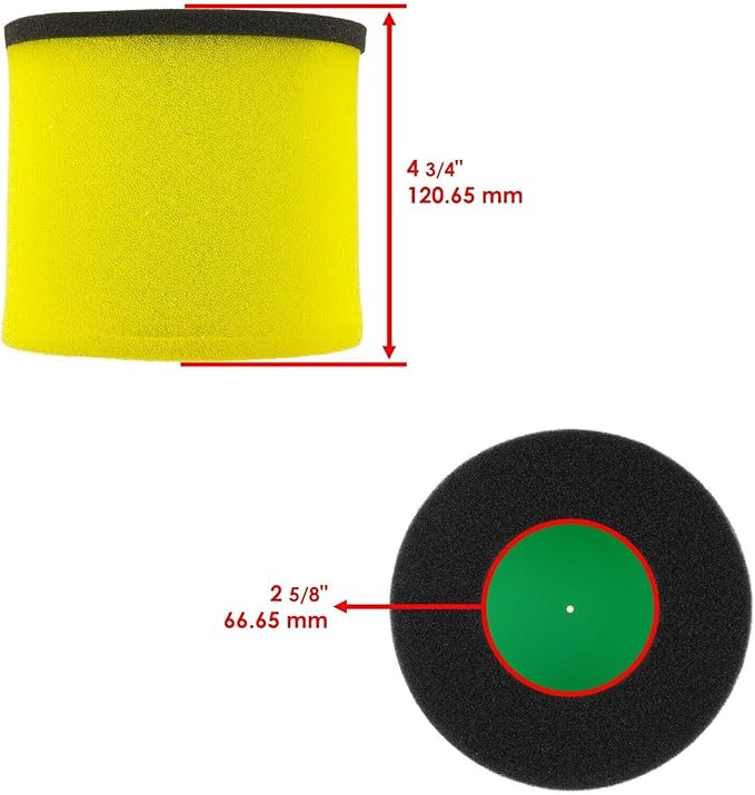 Replacement Air Filter Cleaner For Suzuki LT-R450 LTR450 Quadracer 450 2x4 2006 2007-2009