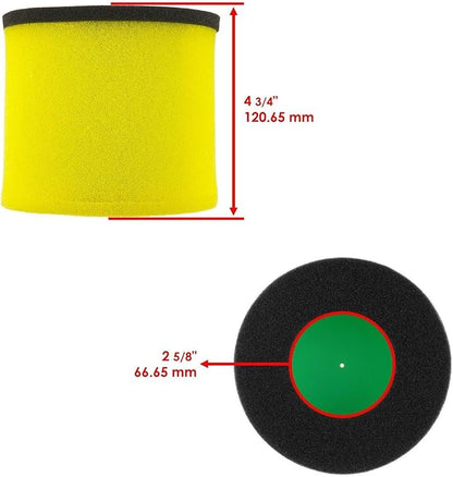 Replacement Air Filter Cleaner For Suzuki LT-R450 LTR450 Quadracer 450 2x4 2006 2007-2009