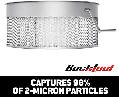 BUCKTOOL 2-Micron Dust Filter, Canister Filter Kit for Dust Collectors DC30CW & DC30A