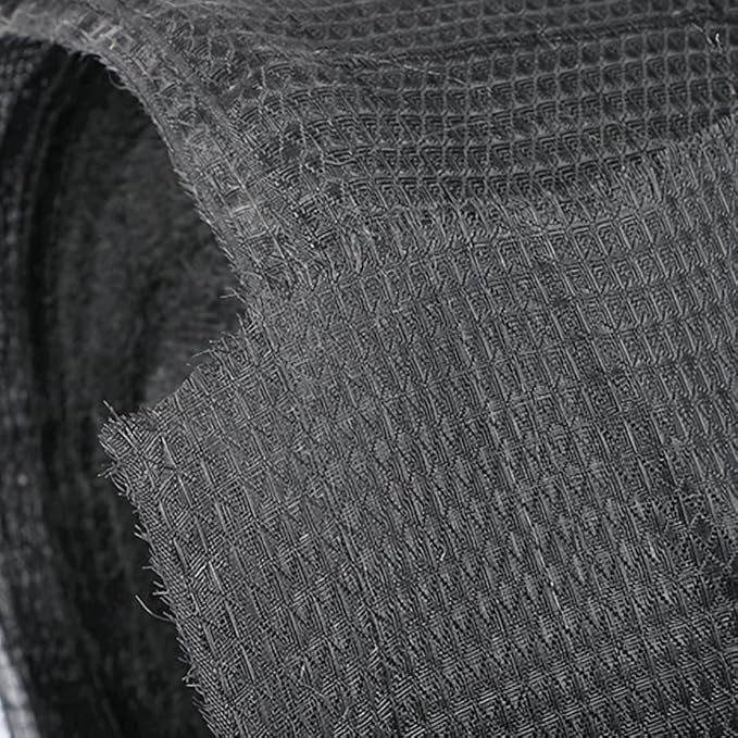 Dense Mesh Air Conditioner Dustproof Filter Net Air Conditioning Filter Net Dust Filtering Vent-Pipe Computer Case Host Air Vent (1.2MX1M, Black)