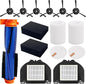 RV2310AE Replacement Parts for Shark AV2310AE/RV2320S/RV2300S/UR2350AE/UR2360S Matrix Robot Vacuum Cleaner,1 Main Brush Roller, 6 Side Brushes, 2 HEPA Filters, 2 Foam Filters(Not for RV2300/RV2310)