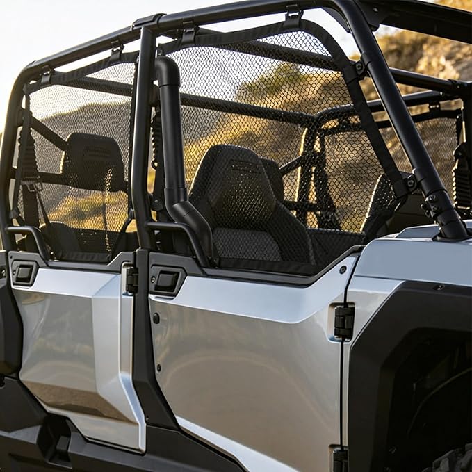 Suitable for Black Snorkel Riser Kit for 2014-2023 Honda Pioneer 700 UTV - Fits Regular Cab & 5-Seater Models