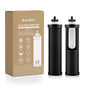 IceJoy 0.01μm Ultra-Filtration Carbon Rod Filters (2 Pack) – Replacement for Gravity Water Filter Systems, Reduce Fluoride & Chlorine, NSF/ANSI 42 Certification