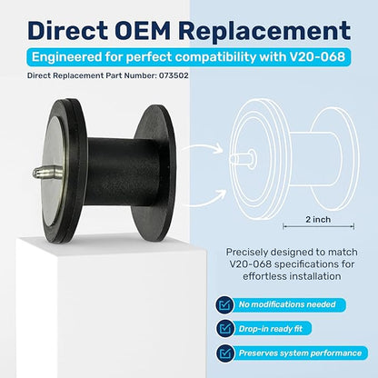 RV20069 Ortega Check Valve SEAT Assembly with O-Ring | Direct Replacement for V20-069 | Compatible with 073503 | Essential Pool Maintenance Accessory