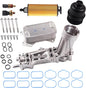 926-959 68105583AF for Dodge Charger Challenger Aluminum Engine Oil Filter Housing 3.6L&MS97204 Chrysler 200 300,Durango Grand Caravan Jeep Cherokee，Wrangler,Ram 1500 2011 2012 2013 2014-2023 926-876