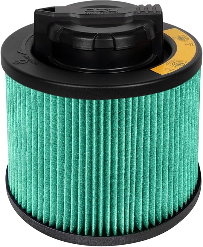 DEWALT Shop Vac Filter, HEPA Vacuum Filter Replacement DXVC4003, Shopvac Filter Washable and Reusable, Fit for Dewalt Wet and Dry Vacuums DXV04T, DXV05P, DXV05P-QT, DXV05S, DXV06G, DXV06PL,DXV08S