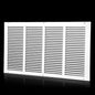 20x12 Return Air Grille(Duct Opening Size),Air Return Vent Cover,Flat Vent Cover,Rejillas De Aire Acondicionado para Casa,Return Air Grilles,Outer Dimensions:21.75"Wx13.75"H(20"Wx12"H, Duct Opening)