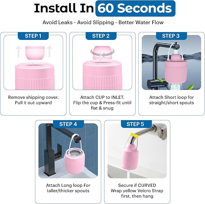 17-STAGE Bath Filter for Tub with Premium Design & Leak-Proof, 7000-Gallon Long-Life Cartridge with Vitamins C & E + Essential Minerals Removes Chlorine and Softens Hair, Skin & Nails | Patent Pending