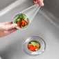400 Pack Kitchen Sink Strainer Mesh Bag, Anti-Clogging Disposable Sink Drain Covers, Kitchen Essentials Sink Filter Nets, Fits Most Sink Strainers (4.0 x 4.0 Inch)