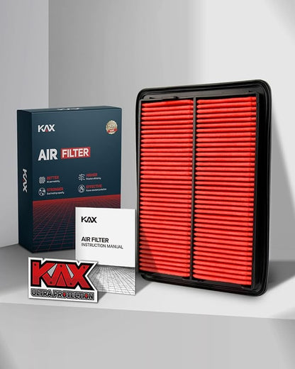 KAX Premium Engine Air Filter, GAF035 (CA11858) Replacement for Nissan Rogue L4 2014 2015 2016 2017 2018 2019 2020, Rogue Sport 2017-2022, Protect Engine & Improve Engine Performance