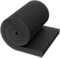 Pawfly Aquarium Filter Media Pad for Fish Tank Filters Aquarium Filter Media Sponge Filter Floss Roll for Sumps Ponds Hydroponics Black Foam Floss for Water Filtration, 36" L x 12" W