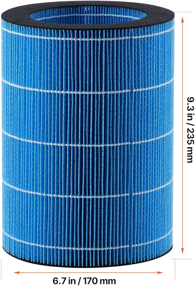Happybuy Evaporative Humidifier Replacement Filter, 2-Pack, Compatible with Happybuy 5L(1.32G) Model BZT-234 Evaporative Humidifier, Easy to Install for Prolong Filter Life