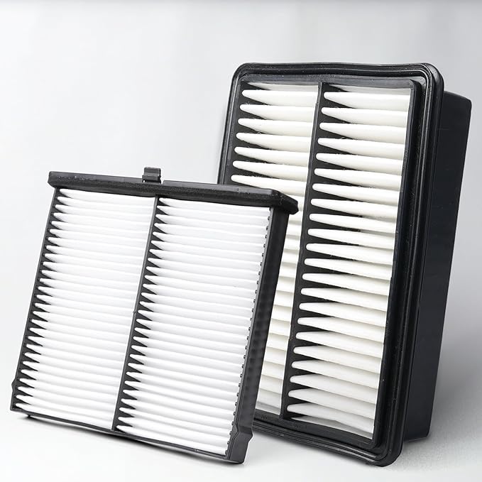 Cabin & Engine Air Filter Kit for 2019-2023 Mazda 3 2.0L, 2019-2026 Mazda3 2.5L, 2020-2023 Mazda 3 Sport 2.0L, 2020-2025 Mazda3 Sport 2.5L(All for Gas)