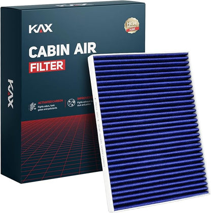 KAX Premium Cabin Air Filter with Dual Active Carbon, CF11663 Replacement for Buick Enclave 2008-2017, Chevrolet Traverse 2009-2017, GMC Acadia 2007-2016, Saturn Outlook 2007-2010, Superior Filtration
