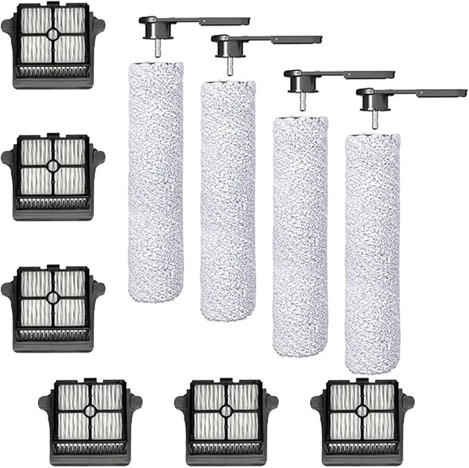 Roller ，Compatible For Tineco， Floor One SWITCH S7/S7 SWITCH Wet Dry Vacuum Cleaner Accessories Spare Parts Roller Brush Filters(K)