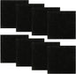 Resinta 8 Pack Activated Carbon Compost Caddy Filters Kitchen Compost Collector Replacement Filters Compatible with ECO 2000 Compost Collector (0.2 Inch Thickness)