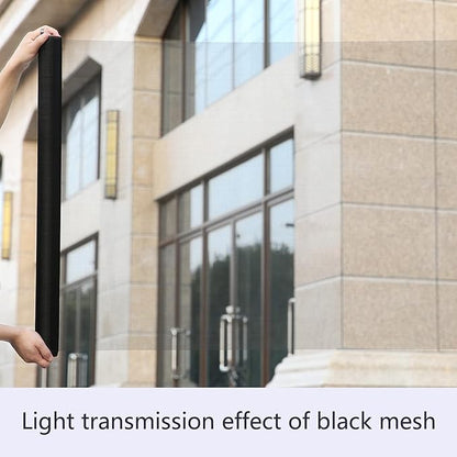 20x20 Mesh Window Screen mesh High Light Transmission, Durable Netting for Doors & Windows Easy Install/DIY-Friendly 【Black, 40''X125''（102X320cm)】