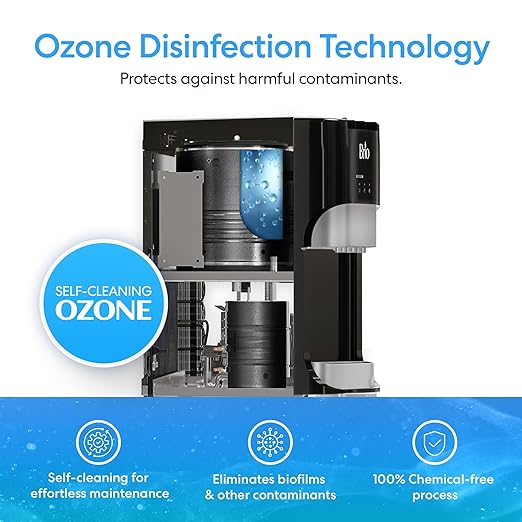 Brio Commercial Grade Bottleless Ultra Safe Reverse Osmosis Drinking Water Filter Water Cooler Dispenser-3 Temperature Settings Hot, Cold & Room Water - UL Approved – Point of Use