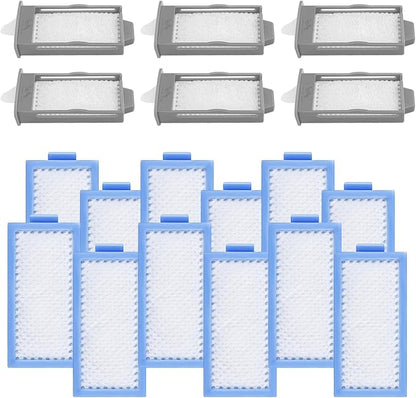 18PCS CPAP Filters Compatible with DreamStation 2, Replacement Kit 6 Reusable Pollen Filters 12 Disposable Ultra-Fine Filters, Replacement CPAP Filter Supplies Compatible with Philips DreamStation 2