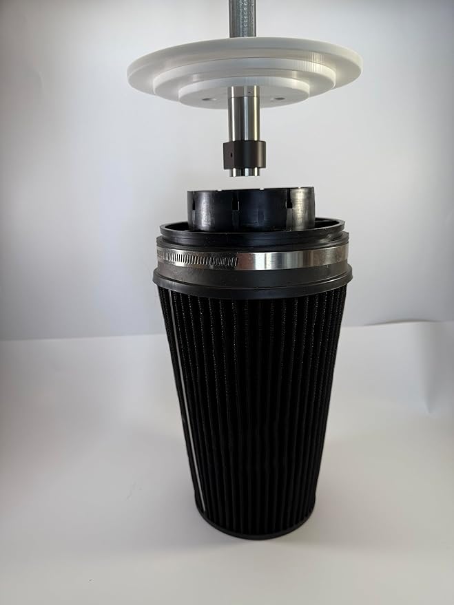 LIL PETE Air Filter Cleaner by Pete Industries – Cleans 1.5″–4″ ID Filters – Made in USA– Perfect for Lawn care, UTV/ATV & Dirt Bike Maintenance, Small Engines, Nut Harvesting Equipment