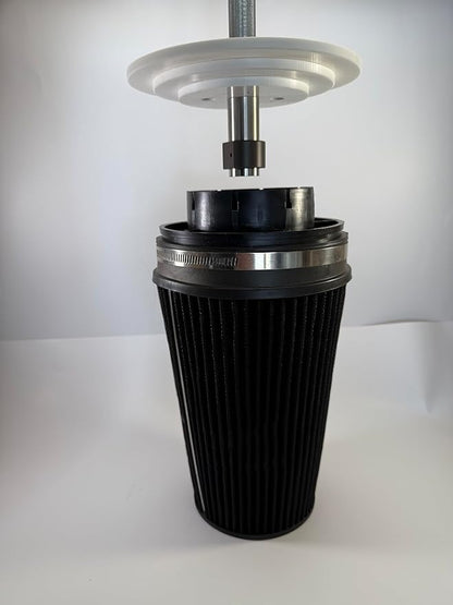 LIL PETE Air Filter Cleaner by Pete Industries – Cleans 1.5″–4″ ID Filters – Made in USA– Perfect for Lawn care, UTV/ATV & Dirt Bike Maintenance, Small Engines, Nut Harvesting Equipment