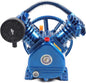 Air Compressor Pump Head 3Hp 175PSI 2-Cylinder Air Compressor Pump Pneumatic Air Compressor Motor Air Pump Head For Mining Construction Scientific Research Factory 2200W 13.78 * 9.84 * 12.6In