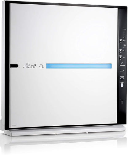 Rabbit Air, MinusA2 Air Purifiers for Home, Ultra Quiet HEPA Air Purifier - Wall Mountable Air Purifiers for Home Large Room, Allergies, Dust, Mold, Smoke & VOCs - (SPA-780N, White, Germ Defense)