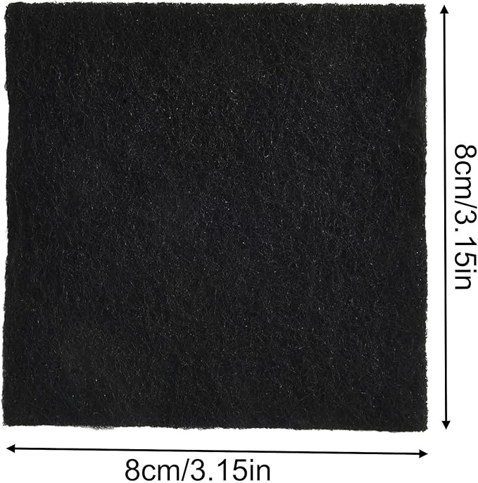 5 Count Activated Carbon Filters Effective Odour Control Solution for Standard Square For Compost Bins
