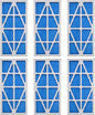 PUREBURG AFS-1B-OF JT9-708731 Replacement Electrostatic Outer Air Filter Compatible with JET AFS-1000B & AFS-1000C Air Filtration Systems,6-Pack