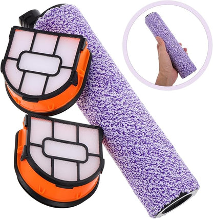 Shark Floor Scrubber Accessory Replacement Filter Brush Roller for Wet Dry Vacuum